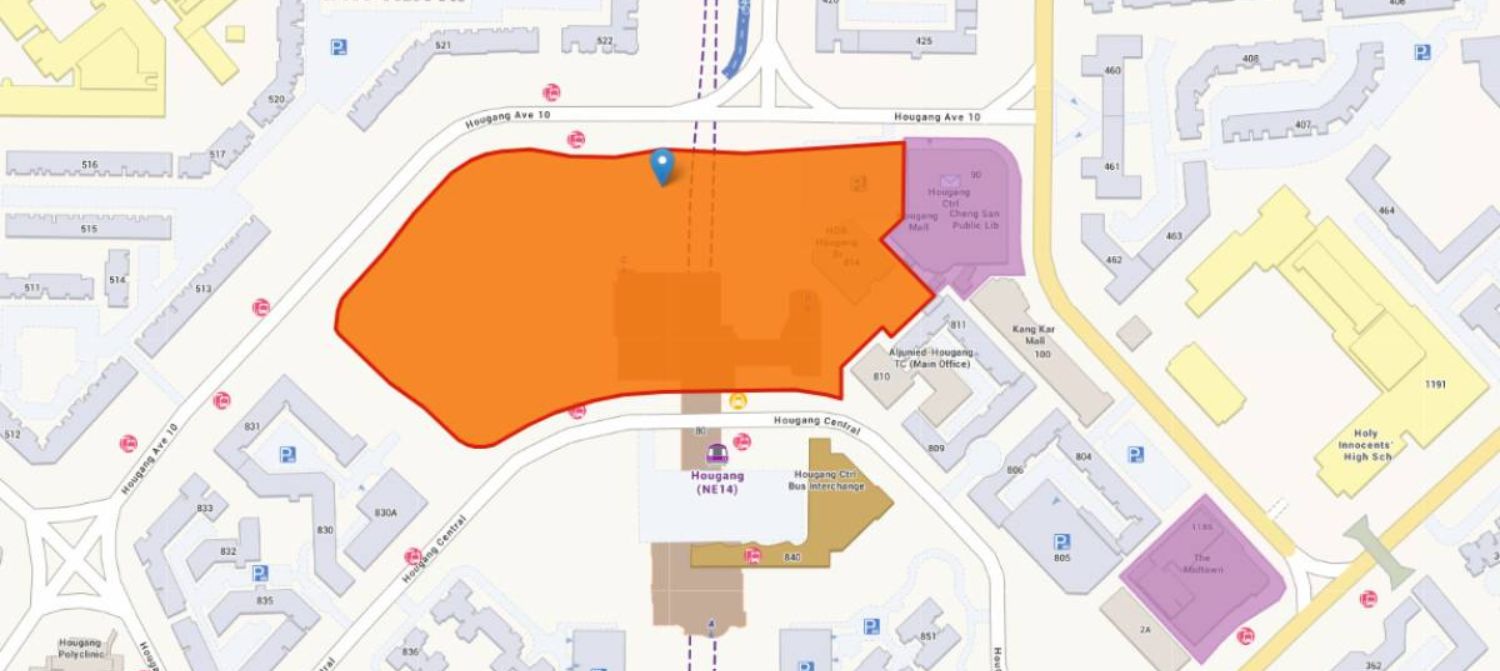 Hougang Central Residences with land parcel